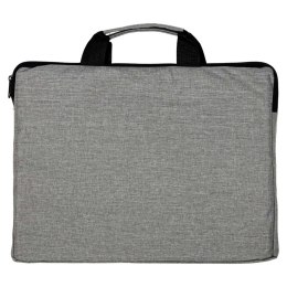 Torba na laptopa 15,6 cali etui pokrowiec teczka damska męska szara Kik Sp. z o. o. Sp. k.