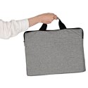 Torba na laptopa 15,6 cali etui pokrowiec teczka damska męska szara Kik Sp. z o. o. Sp. k.
