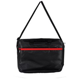 Torba na laptopa 15,6 cali etui pokrowiec z paskiem teczka damska męska czarna Kik Sp. z o. o. Sp. k.