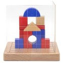 Viga Toys VIGA Drewniana Gra Budowanie Klocki 3D Montessori
