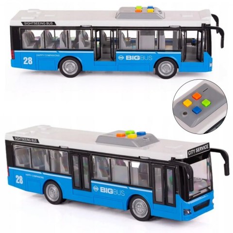 Woopie WOOPIE Autobus Miejski Interaktwny Elektryczny 1:16 Woopie WOOPIE Autobus Miejski Interaktwny Elektryczny 1:16