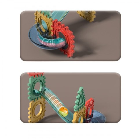 Woopie WOOPIE Klocki Magnetyczne Konstrukcyjne 3D Zestaw Edukacyjny Tor Kulkowy 128el. Woopie WOOPIE Klocki Magnetyczne Konstrukcyjne 3D Zestaw Edukacyjny Tor Kulkowy 128el.