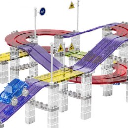 Woopie WOOPIE Magnetyczny Tor Samochodowy Wyścigowy + Autko 137 El.