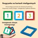 Woopie WOOPIE Przestrzenne Klocki Magnetyczne Nauka Liczb 70 Elementów