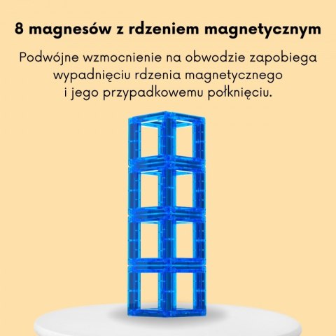 Woopie WOOPIE Przestrzenne Klocki Magnetyczne Nauka Liczb 70 Elementów Woopie WOOPIE Przestrzenne Klocki Magnetyczne Nauka Liczb 70 Elementów