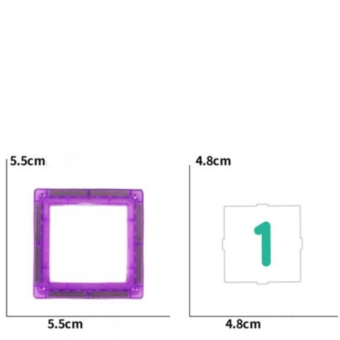 Woopie WOOPIE Przestrzenne Klocki Magnetyczne Nauka Liczb 70 Elementów Woopie WOOPIE Przestrzenne Klocki Magnetyczne Nauka Liczb 70 Elementów