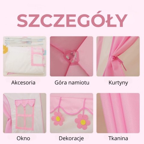 Woopie Wooopie Namiot Domek do Domu i Ogrodu XXL z Podłogą Woopie Wooopie Namiot Domek do Domu i Ogrodu XXL z Podłogą