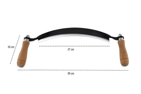 Bituxx Ośnik Strug Ręczny do Korowania Drewna 10" Korownik OSTRY SOLIDNY 25cm Bituxx Ośnik Strug Ręczny do Korowania Drewna 10" Korownik OSTRY SOLIDNY 25cm