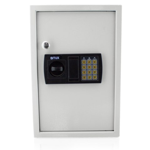 Bituxx Sejf Elektroniczny na Klucze 48 Haków Zamek PIN + Klucze Awaryjne Ścienny Bituxx Sejf Elektroniczny na Klucze 48 Haków Zamek PIN + Klucze Awaryjne Ścienny