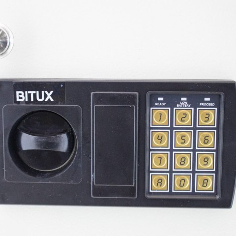 Bituxx Sejf Elektroniczny na Klucze 48 Haków Zamek PIN + Klucze Awaryjne Ścienny Bituxx Sejf Elektroniczny na Klucze 48 Haków Zamek PIN + Klucze Awaryjne Ścienny