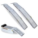 Bituxx Składane Rampy Najazdowe Stalowe 200 cm 250 kg/szt (1100 kg) komplet ramp Bituxx Składane Rampy Najazdowe Stalowe 200 cm 250 kg/szt (1100 kg) komplet ramp
