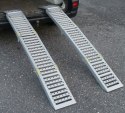 Bituxx Składane Rampy Najazdowe Stalowe 200 cm 250 kg/szt (1100 kg) komplet ramp Bituxx Składane Rampy Najazdowe Stalowe 200 cm 250 kg/szt (1100 kg) komplet ramp
