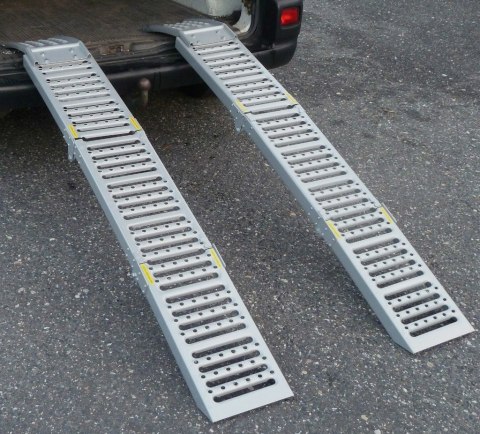 Bituxx Składane Rampy Najazdowe Stalowe 200 cm 250 kg/szt (1100 kg) komplet ramp Bituxx Składane Rampy Najazdowe Stalowe 200 cm 250 kg/szt (1100 kg) komplet ramp