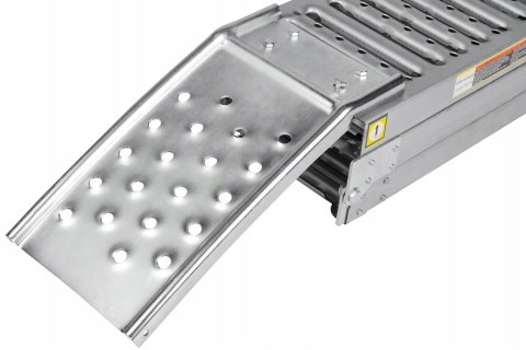 Bituxx Składane Rampy Najazdowe Stalowe 200 cm 250 kg/szt (1100 kg) komplet ramp Bituxx Składane Rampy Najazdowe Stalowe 200 cm 250 kg/szt (1100 kg) komplet ramp