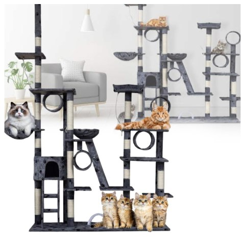 E-hurtownia DRAPAK DLA KOTA XXL DUŻY 255cm WIELKI DOMEK HAMAK TUBA CZARNY E-hurtownia DRAPAK DLA KOTA XXL DUŻY 255cm WIELKI DOMEK HAMAK TUBA CZARNY