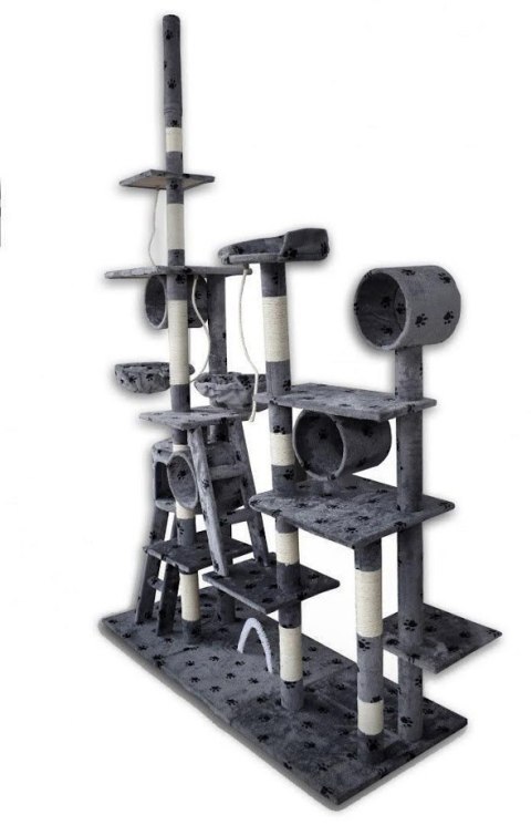 E-hurtownia DRAPAK DLA KOTA XXL DUŻY 255cm WIELKI DOMEK HAMAK TUBA CZARNY E-hurtownia DRAPAK DLA KOTA XXL DUŻY 255cm WIELKI DOMEK HAMAK TUBA CZARNY