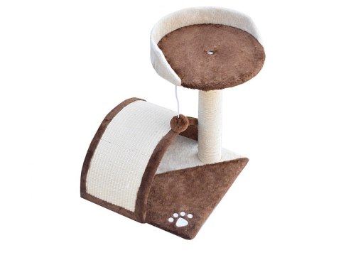 E-hurtownia DRAPAK DLA KOTA MAŁY LEGOWISKO SŁUPEK BUDKA HAMAK BRĄZOWY 43 cm E-hurtownia DRAPAK DLA KOTA MAŁY LEGOWISKO SŁUPEK BUDKA HAMAK BRĄZOWY 43 cm