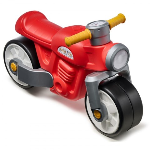 FALK FALK Jeździk Biegowy Ciche Koła Motor Prem1er Retro Czerwony 1+ FALK FALK Jeździk Biegowy Ciche Koła Motor Prem1er Retro Czerwony 1+