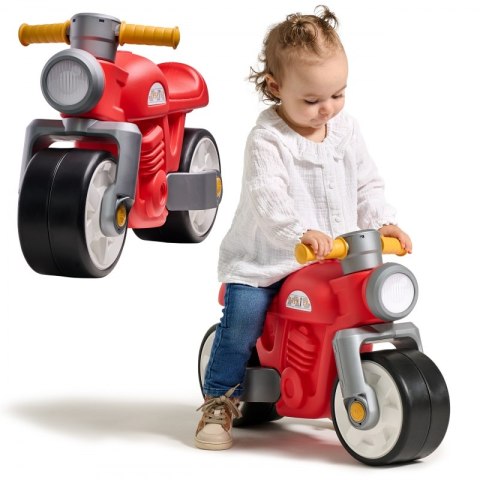 FALK FALK Jeździk Biegowy Ciche Koła Motor Prem1er Retro Czerwony 1+ FALK FALK Jeździk Biegowy Ciche Koła Motor Prem1er Retro Czerwony 1+