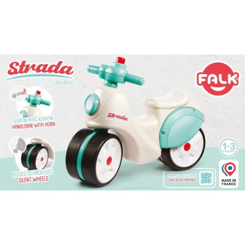 FALK FALK Jeździk Scooter Strada Retro Ciche Opony od 1 Roku FALK FALK Jeździk Scooter Strada Retro Ciche Opony od 1 Roku