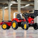 FALK FALK Traktor Red Supercharger na Pedały z Przyczepą od 3 Lat FALK FALK Traktor Red Supercharger na Pedały z Przyczepą od 3 Lat