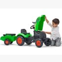 FALK FALK Traktorek X Tractor Zielony z Przyczepką Klakson od 2 Lat FALK FALK Traktorek X Tractor Zielony z Przyczepką Klakson od 2 Lat