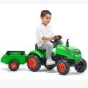 FALK FALK Traktorek X Tractor Zielony z Przyczepką Klakson od 2 Lat FALK FALK Traktorek X Tractor Zielony z Przyczepką Klakson od 2 Lat