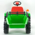 INJUSA INJUSA Traktor Na Akumulator Basic 6V + Przyczepka INJUSA INJUSA Traktor Na Akumulator Basic 6V + Przyczepka