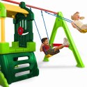 Little Tikes Little Tikes Plac Zabaw Clubhouse Zjeżdżalnia Huśtawka Little Tikes Little Tikes Plac Zabaw Clubhouse Zjeżdżalnia Huśtawka