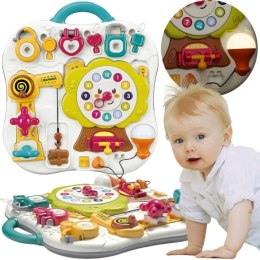 Woopie Baby WOOPIE Edukacyjna Tablica Manipulacyjna Interaktywna dla Malucha