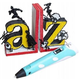 Woopie WOOPIE Długopis 3D Dla Dzieci Zestaw z Wyświetlaczem LED - Kreatywna Zabawa