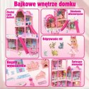 Woopie WOOPIE Domek dla Lalek Villa z Akcesoriami i Lalką Podświetlany 296el.