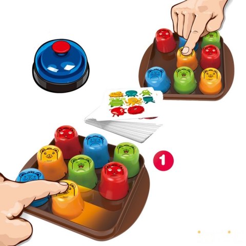 Woopie WOOPIE IQ Gra Logiczna Edukacyjno-Strategiczna 2w1 Kółko i Krzyżyk 4szt