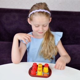 Woopie WOOPIE IQ Gra Logiczna Edukacyjno-Strategiczna 2w1 Kółko i Krzyżyk 8szt