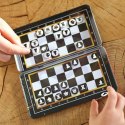 Woopie WOOPIE IQ Gra Szachy Warcaby Magnetyczne 2w1 Podróżna Kieszonkowa 10 sztuk