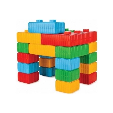 Woopie WOOPIE Klocki Konstrukcyjne XXL Zestaw z Samochodzikiem 43 el. Woopie WOOPIE Klocki Konstrukcyjne XXL Zestaw z Samochodzikiem 43 el.