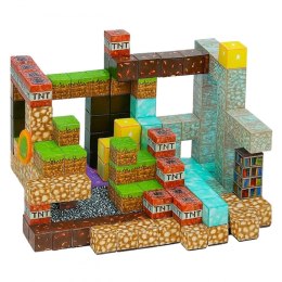 Woopie WOOPIE Klocki Magnetyczne Konstrukcyjne Sześciany 3D Zestaw Edukacyjny 63 el.