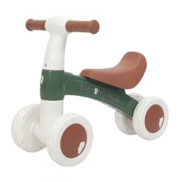 Woopie WOOPIE Rowerek Biegowy Zielony Jeździk Czterokołowy