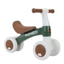 Woopie WOOPIE Rowerek Biegowy Zielony Jeździk Czterokołowy