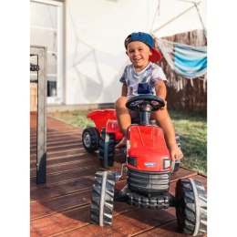 Woopie WOOPIE Traktor na Pedały Farmer GoTrac MAXI z Przyczepą Ciche Koła