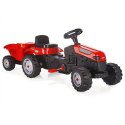 Woopie WOOPIE Traktor na Pedały Farmer GoTrac MAXI z Przyczepą Ciche Koła