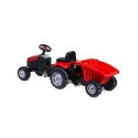 Woopie WOOPIE Traktor na Pedały Farmer GoTrac MAXI z Przyczepą Ciche Koła