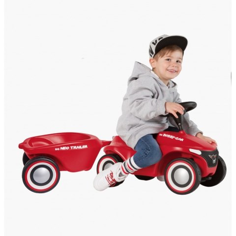 Big BIG Przyczepka do jeździka Bobby Car Neo czerwona Big BIG Przyczepka do jeździka Bobby Car Neo czerwona