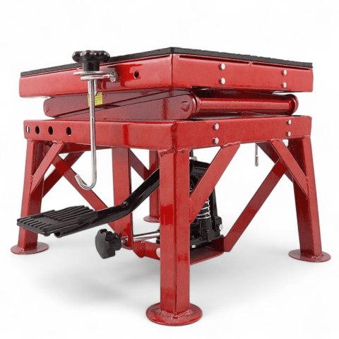 Bituxx Podnośnik Motocyklowy Hydrauliczny Bituxx 135 kg 87 cm Czerwony