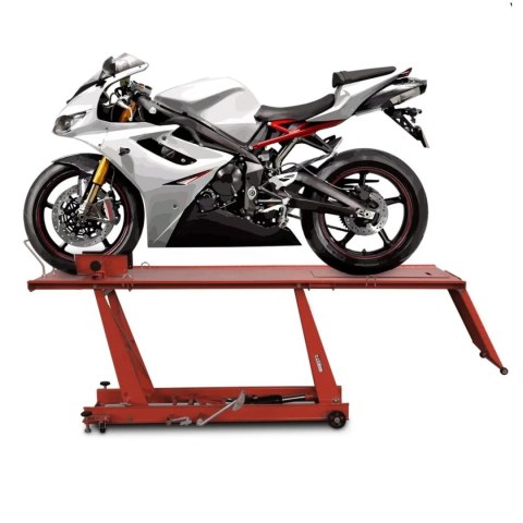 Bituxx Podnośnik motocyklowy platforma podnośnik hydrauliczny 460 kg czerwony Bituxx Podnośnik motocyklowy platforma podnośnik hydrauliczny 460 kg czerwony