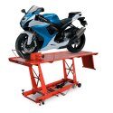 Bituxx Podnośnik motocyklowy platforma podnośnik hydrauliczny 460 kg czerwony Bituxx Podnośnik motocyklowy platforma podnośnik hydrauliczny 460 kg czerwony