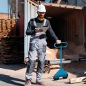 Bituxx Uchwyt transportowy do płyt 100 kg z podwójnym kołem do Gipsu OSB MDF Bituxx Uchwyt transportowy do płyt 100 kg z podwójnym kołem do Gipsu OSB MDF