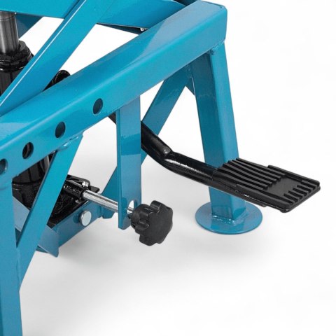 E-hurtownia Podnośnik Motocyklowy Hydrauliczny Platforma 135 kg 87cm Niebieski stabilny E-hurtownia Podnośnik Motocyklowy Hydrauliczny Platforma 135 kg 87cm Niebieski stabilny