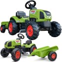 FALK FALK Traktor Claas Zielony na Pedały z Przyczepą + Klakson od 2 Lat. FALK FALK Traktor Claas Zielony na Pedały z Przyczepą + Klakson od 2 Lat.