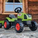 FALK FALK Traktor Claas Zielony na Pedały z Przyczepą + Klakson od 2 Lat. FALK FALK Traktor Claas Zielony na Pedały z Przyczepą + Klakson od 2 Lat.